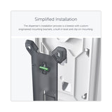 Kimberly-Clark Professional* ICON Coreless Standard Roll Toilet Paper Dispenser, 7.18 x 13.37 x 7.06, Silver Mosaic (KCC53696) Each