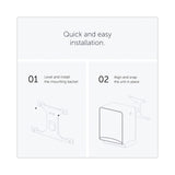 Kimberly-Clark Professional* ICON Automatic Roll Towel Dispenser, 20.12 x 16.37 x 13.5, White Mosaic (KCC58710) Each