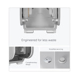 Kimberly-Clark Professional* ICON Coreless Standard Roll Toilet Paper Dispenser, 7.18 x 13.37 x 7.06, Black Mosaic (KCC58721) Each