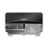 Kimberly-Clark Professional* ICON Coreless Standard Roll Toilet Paper Dispenser, 8.43 x 13 x 7.25, Black Mosaic (KCC58722) Each