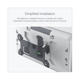 Kimberly-Clark Professional* ICON Coreless Standard Roll Toilet Paper Dispenser, 8.43 x 13 x 7.25, White Mosaic (KCC58712) Each