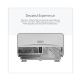 Kimberly-Clark Professional* ICON Coreless Standard Roll Toilet Paper Dispenser, 8.43 x 13 x 7.25, White Mosaic (KCC58712) Each