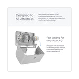 Kimberly-Clark Professional* ICON Coreless Standard Roll Toilet Paper Dispenser, 8.43 x 13 x 7.25, Silver Mosaic (KCC53698) Each