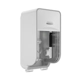 Kimberly-Clark Professional* ICON Coreless Standard Roll Toilet Paper Dispenser, 7.18 x 13.37 x 7.06, White Mosaic (KCC58711) Each