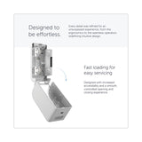 Kimberly-Clark Professional* ICON Coreless Standard Roll Toilet Paper Dispenser, 7.18 x 13.37 x 7.06, White Mosaic (KCC58711) Each