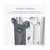 Kimberly-Clark Professional* ICON Coreless Standard Roll Toilet Paper Dispenser, 7.18 x 13.37 x 7.06, White Mosaic (KCC58711) Each
