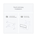 Kimberly-Clark Professional* ICON Coreless Standard Roll Toilet Paper Dispenser, 8.43 x 13 x 7.25, Black Mosaic (KCC58722) Each