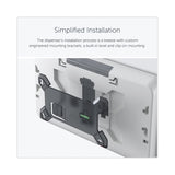 Kimberly-Clark Professional* ICON Coreless Standard Roll Toilet Paper Dispenser, 8.43 x 13 x 7.25, Silver Mosaic (KCC53698) Each