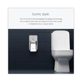 Kimberly-Clark Professional* ICON Coreless Standard Roll Toilet Paper Dispenser, 7.18 x 13.37 x 7.06, Silver Mosaic (KCC53696) Each
