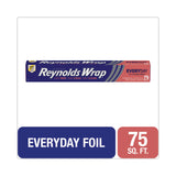 Reynolds Wrap® Standard Aluminum Foil Roll, 12" x 75 ft, Silver (RFPF28015) Each