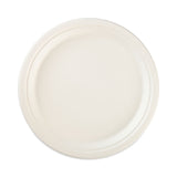 Hefty® ECOSAVE Tableware, Plate, Bagasse, 6.75" dia, White, 30/Pack, 12 Packs/Carton (RFPD77300) Case of 360