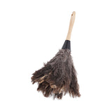 Boardwalk® Professional Ostrich Feather Duster, Gray, 14" Length, 6" Handle (BWK14FD) Each