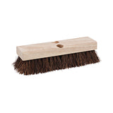 Boardwalk® Deck Brush Head, 2" Brown Palmyra Bristles, 10" Brush (BWK3110) Each