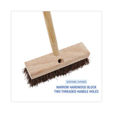 Boardwalk® Deck Brush Head, 2" Brown Palmyra Bristles, 10" Brush (BWK3110) Each