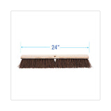 Boardwalk® Floor Brush Head, 3.25" Natural Palmyra Fiber Bristles, 24" Brush (BWK20124) Each