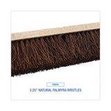 Boardwalk® Floor Brush Head, 3.25" Natural Palmyra Fiber Bristles, 24" Brush (BWK20124) Each