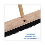 Boardwalk® Floor Brush Head, 2.5" Black Tampico Fiber Bristles, 18" Brush (BWK20218) Each