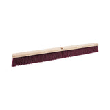 Boardwalk® Floor Brush Head, 3.25" Maroon Stiff Polypropylene Bristles, 36" Brush (BWK20336) Each