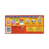 Hefty® Easy Flaps Trash Bags, 13 gal, 0.69 mil, 23.75" x 28", White, 80 Bags/Box, 3 Boxes/Carton (PCTE84563CT) Case of 480