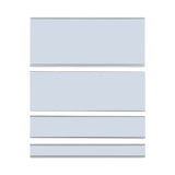 C-Line® Clear Magnetic Label Holders, Side Load, 6 x 0.5, 10/Pack (CLI87805) Pack of 10