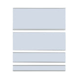 C-Line® Clear Magnetic Label Holders, Side Load, 6 x 2, 10/Pack (CLI87820) Pack of 10