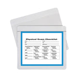 C-Line® Self-Adhesive Labeling Pockets, Top Load, 3.75 x 3, Clear, 25/Pack (CLI70443) Pack of 25