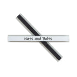 C-Line® Clear Magnetic Label Holders, Side Load, 6 x 0.5, 10/Pack (CLI87805) Pack of 10