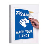 C-Line® Display Pockets, 8.5 x 11, Polypropylene, 10/Pack (CLI36911) Pack of 10