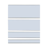 C-Line® Clear Magnetic Label Holders, Side Load, 6 x 2.5, 10/Pack (CLI87825) Pack of 10