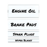 C-Line® Clear Magnetic Label Holders, Side Load, 6 x 0.5, 10/Pack (CLI87805) Pack of 10