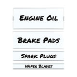 C-Line® Clear Magnetic Label Holders, Side Load, 6 x 2.5, 10/Pack (CLI87825) Pack of 10