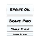 C-Line® Clear Magnetic Label Holders, Side Load, 6 x 1, 10/Pack (CLI87810) Pack of 10