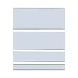 C-Line® Clear Magnetic Label Holders, Side Load, 6 x 1, 10/Pack (CLI87810) Pack of 10