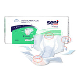 Seni® Super Plus Unisex Adult Incontinence Brief X-Large Disposable Heavy Absorbency (1163873_PK) 25/PK