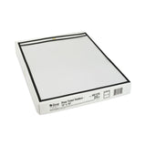 C-Line® Shop Ticket Holders, Stitched, Both Sides Clear, 75", 12 x 15, 25/BX (CLI46125) Box of 25