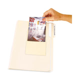 C-Line® Peel and Stick Photo Holders, 4.38 x 6.5, Clear, 10/Pack (CLI70346) Pack of 10