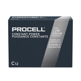 Procell® Professional Alkaline C Batteries, 12/Box (DURPC1400) Pack of 12