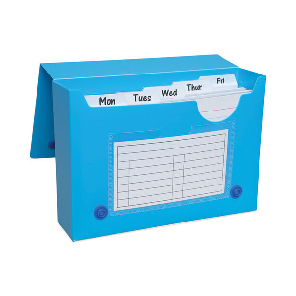 C-Line® Index Card Case, Holds 200 4 x 6 Cards, 6.38 x 1.88 x 4.63, Polypropylene, Assorted Colors (CLI58046)