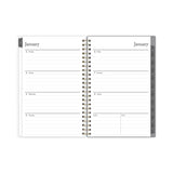 Blue Sky® Sophie Frosted Weekly/Monthly Planner, Floral Artwork, 8 x 5, Multicolor Cover, 12-Month (Jan to Dec): 2026 (BLS140088) Each