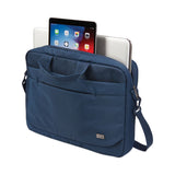 Case Logic® Advantage Laptop Attache, Fits Devices Up to 14", Polyester, 14.6 x 2.8 x 13, Dark Blue (CLG3203987)