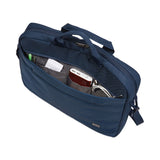Case Logic® Advantage Laptop Attache, Fits Devices Up to 14", Polyester, 14.6 x 2.8 x 13, Dark Blue (CLG3203987)