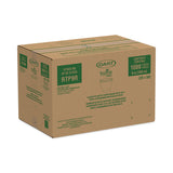 Dart® Bare Eco-Forward RPET Cold Cups, 9 oz, Leaf Design, Clear/Green/Orange, 1,000/Carton (DCCRTP9RBARE) Case of 1000