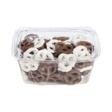 Dart® ClearPac SafeSeal Tamper-Resistant/Evident Containers, Flat Lid, 32 oz, 6.4 x 2.6 x 7.1, Clear, Plastic, 100/Bag, 2 Bags/CT (DCCCH32DEF) Case of 200