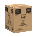 Dart® High-Impact Polystyrene Cold Cups, 7 oz, Translucent, 100 Cups/Sleeve, 25 Sleeves/Carton (DCCY7) Case of 2500
