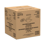 Dart® Foam Hinged Lid Containers, 9.25 x 9.5 x 3, 200/Carton (DCC95HT1R) Case of 200