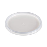 Dart® Plastic Lids for Foam Cups, Bowls and Containers, Flat, Vented, Fits 6-32 oz, Translucent, 100/Pack, 10 Packs/Carton (DCC20JL) Case of 1000