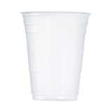 Dart® SOLO Party Plastic Cold Drink Cups, 16 oz, 50/Sleeve, 20 Sleeves/Carton (DCCP16) Case of 1000