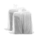 Dart® ClearSeal Hinged-Lid Plastic Containers, 8.31 x 8.31 x 2, Clear, Plastic, 125/Bag, 2 Bags/Carton (DCCC89PST1) Case of 250