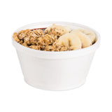 Dart® Foam Container, Extra Squat, 8 oz, White, 1,000/Carton (DCC8SJ20) Case of 1000