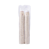 Dart® Trophy Plus Dual Temperature Insulated Cups in Symphony Design, 8 oz, Beige, 1,000/Carton (SCCX8J8002) Case of 1000